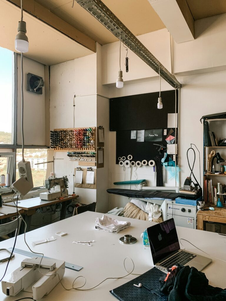 This Cluttered Garage Is Now My Creative Studio