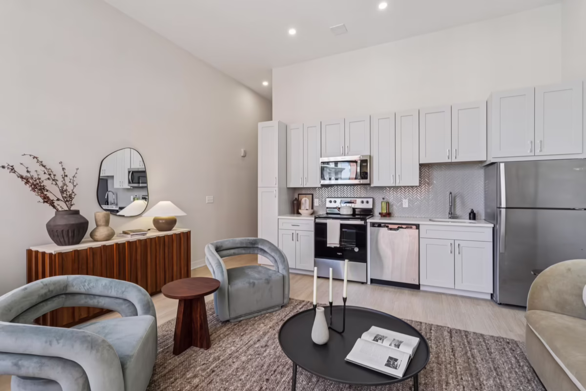 Bowtie high apartment unit