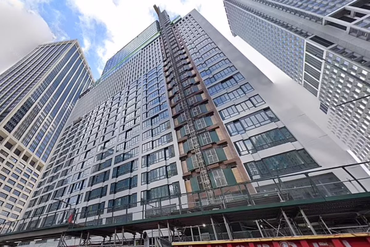 The new apartments from old JM Morgan Bank Building