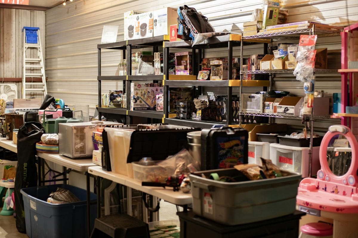 cluttered garage full of boxes and tools.jpg